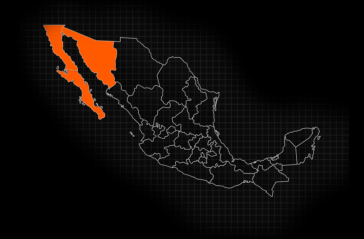 Mapa de distribuidores Mazak en México